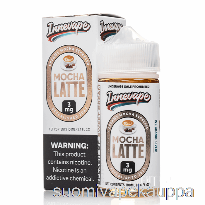 Vape Nesteet Mokka Latte - Innevape - 100ml 0mg